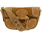 MAXX New York Handbags - Horseshoe Small Flap-Suede (Rum) - Accessories,MAXX New York Handbags,Accessories:Handbags:Shoulder