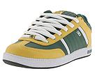 Circa - CX114 (Dakr Yellow/Green Leather Upper) - Men's,Circa,Men's:Men's Athletic:Skate Shoes