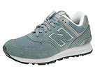 Buy discounted New Balance Classics - W574 - Suede & Mesh (Blue/White) - Women's online.