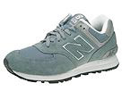 New Balance Classics - W574 - Suede & Mesh (Blue/White) - Women's,New Balance Classics,Women's:Women's Athletic:Classic