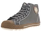 PF Flyers - Grounder Hi  Leather (Carbon/Pinecone Premium Leather) - Men's,PF Flyers,Men's:Men's Casual:Trendy:Trendy - Retro