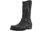 Fender Footwear - Twang (Black Embroidered Waxed Leather) - Men's,Fender Footwear,Men's:Men's Casual:Casual Boots:Casual Boots - Western