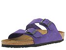 Buy Birkenstock - Arizona Narrow (Amethyst Suede) - Women's, Birkenstock online.