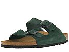 Birkenstock - Arizona Narrow (Emerald Suede) - Women's,Birkenstock,Women's:Women's Casual:Casual Sandals:Casual Sandals - Comfort