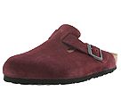 Buy discounted Birkenstock - Boston Narrow (Ruby Suede) - Women's online.