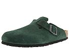 Buy discounted Birkenstock - Boston Narrow (Emerald Suede) - Women's online.