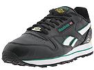 Reebok Classics - Classic Leather Flag (Black/White/Cadium/Yellow - Jamaica) - Men's