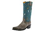 Frye - Prairie Flower Cut (Blue/Cream) - Women's,Frye,Women's:Women's Casual:Casual Boots:Casual Boots - Pull-On