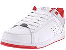 Gravis - Concourse (White/True Red) - Men's,Gravis,Men's:Men's Casual:Trendy:Trendy - Retro