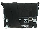 Kangol Bags - Safety Text Print Military (Black) - Accessories,Kangol Bags,Accessories:Men's Bags:Messenger