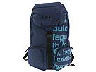 Kangol Bags - Safety Text Print Backpack (Navy) - Accessories,Kangol Bags,Accessories:Men's Bags:Backpacks