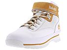 Timberland - Euro Hiker Powerstrap (White/Wheat) - Men's,Timberland,Men's:Men's Casual:Casual Boots:Casual Boots - Waterproof