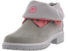 Timberland - Roll Top (Grey/Pink) - Women's,Timberland,Women's:Women's Casual:Casual Boots:Casual Boots - Ankle