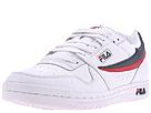 Buy discounted Fila - Classic Tennis (White/E.Navy/Diablo Red Leather/Synthetic) - Men's online.