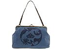 Fornarina Handbags - Clothilde Large Frame (Blue) - Accessories,Fornarina Handbags,Accessories:Handbags:Shoulder