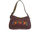 Fornarina Handbags - Fleur Top Zip (Bordeaux) - Accessories,Fornarina Handbags,Accessories:Handbags:Shoulder