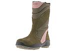 Ecco Kids - Snow Drop Tall Shaft Boot (Youth) (Olive/Blush/Olive Suede/Textile) - Kids,Ecco Kids,Kids:Girls Collection:Youth Girls Collection:Youth Girls Boots:Boots - Rain