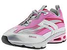 Buy discounted Geox Kids - Jr. Liu Lace Up (Youth) (Pink/Silver) - Kids online.