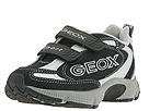 Geox Kids - Jr. Hasty (Children/Youth) (Black/ Silver) - Kids,Geox Kids,Kids:Boys Collection:Children Boys Collection:Children Boys Athletic:Athletic - Hook and Loop