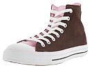 Converse - All Star Two Tone Hi (Chocolate/Pink) - Women's,Converse,Women's:Women's Athletic:Canvas