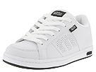 etnies Kid's - Kids Kingpin (Children/Youth) (White/ Black Action Leather) - Kids,etnies Kid's,Kids:Boys Collection:Children Boys Collection:Children Boys Athletic:Athletic - Lace Up