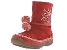 Naturino - Yakima (Children) (Red Suede With Embroidery/Gems) - Kids,Naturino,Kids:Girls Collection:Children Girls Collection:Children Girls Boots:Boots - European