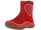 Naturino - Tolowa (Children) (Red Suede With Embroidery) - Kids,Naturino,Kids:Girls Collection:Children Girls Collection:Children Girls Boots:Boots - European