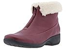 Clarks - Libby (Burgundy) - Women's,Clarks,Women's:Women's Casual:Casual Boots:Casual Boots - Comfort