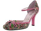Nancy Nancy - Designer (Pink Twill/Pink And Green Flower) - Women's,Nancy Nancy,Women's:Women's Dress:Dress Shoes:Dress Shoes - Ornamented