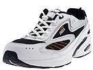 Avia - A205m (White/Submarine/Silver/Pumpkin Orange) - Men's