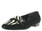 J. Renee - Kenya (Black Suede W/Zebra Plug) - Women's,J. Renee,Women's:Women's Dress:Dress Shoes:Dress Shoes - Ornamented