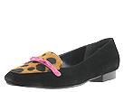 J. Renee - Kenya (Black Suede W/Giraffe Plug) - Women's,J. Renee,Women's:Women's Dress:Dress Shoes:Dress Shoes - Ornamented