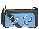 Icon Handbags - I Will Follow You E/W Bag w/Pocket (Blue) - Accessories,Icon Handbags,Accessories:Handbags:Shoulder