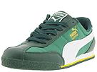 PUMA - Cadera Ripstop (Amazon/Dark Green/White/Spectra Yellow) - Men's,PUMA,Men's:Men's Casual:Trendy:Trendy - Retro