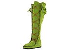 Minnetonka - New Knee Hi Fringe Boot (Lime Suede) - Women's,Minnetonka,Women's:Women's Casual:Casual Boots:Casual Boots - Above-the-ankle