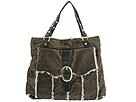Candie's Handbags - Glitter Tote w/Faux Fur Trim (Black) - Accessories,Candie's Handbags,Accessories:Handbags:Shoulder
