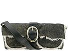 Candie's Handbags - Glitter Flap w/ Buckle And Faux Fur (Black) - Accessories,Candie's Handbags,Accessories:Handbags:Shoulder
