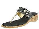 Onex - Lagoon (Black Croc) - Women's,Onex,Women's:Women's Casual:Casual Sandals:Casual Sandals - Wedges