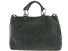 Plinio Visona Handbags - Buffalo Leather E/W Large Hobo (Black) - Accessories,Plinio Visona Handbags,Accessories:Handbags:Convertible