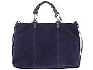 Buy Plinio Visona Handbags - Suede E/W Large Hobo (Violet) - Accessories, Plinio Visona Handbags online.