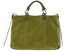 Buy discounted Plinio Visona Handbags - Suede E/W Large Hobo (Olive) - Accessories online.