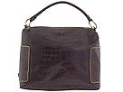 Plinio Visona Handbags - Embossed Croco Large Shoulder (Violet) - Accessories,Plinio Visona Handbags,Accessories:Handbags:Hobo