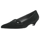 rsvp - Shirley (Black Suede /Pewter) - Women's,rsvp,Women's:Women's Dress:Dress Shoes:Dress Shoes - Mid Heel