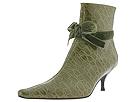 Terre Peck - Ninotchka (Green Crocc/Green Velvet) - Women's,Terre Peck,Women's:Women's Dress:Dress Boots:Dress Boots - Zip-On
