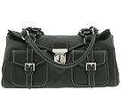 Lumiani - 203-166 Crv (Black Leather) - Accessories,Lumiani,Accessories:Handbags:Satchel