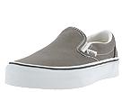 Buy discounted Vans Kids - Classic Slip-On (Youth) (Charcoal) - Kids online.