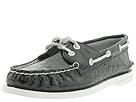 Sperry Top-Sider - A/O 2 Eye Croc (Black) - Women's,Sperry Top-Sider,Women's:Women's Casual:Boat Shoes:Boat Shoes - Leather