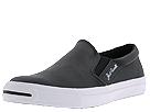 Converse - Jack Purcell Slip (Black/White (Leather)) - Men's,Converse,Men's:Men's Casual:Slip-On