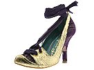 Irregular Choice - Vamp (Gold Distressed/Purple &amp; Gold Print) - Women's,Irregular Choice,Women's:Women's Dress:Dress Shoes:Dress Shoes - Ornamented