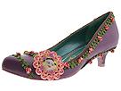 Buy Irregular Choice - Cameo (Purple Leather / Pink Flower) - Women's, Irregular Choice online.